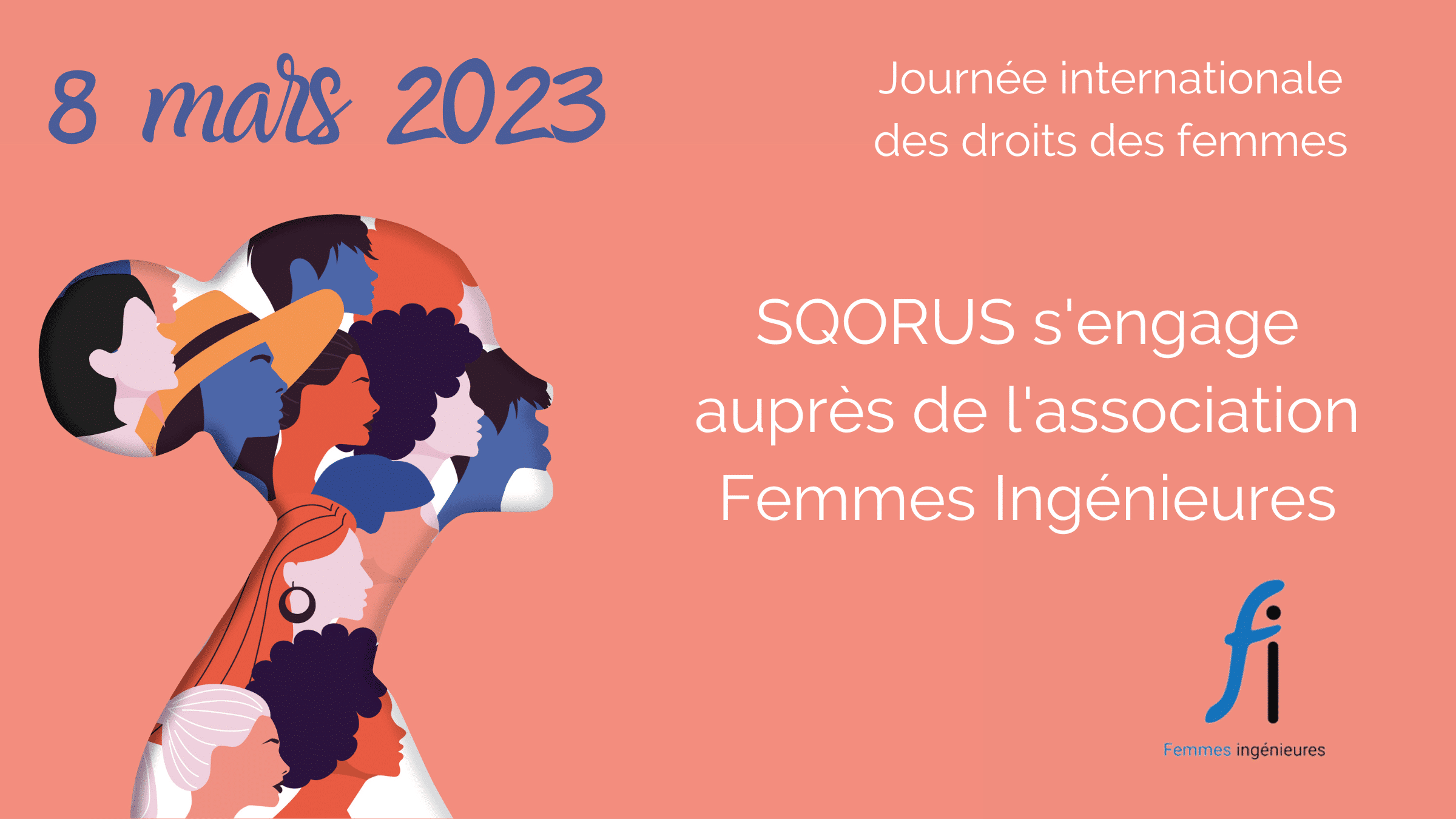 SQORUS is committed to the association Femmes Ingénieures