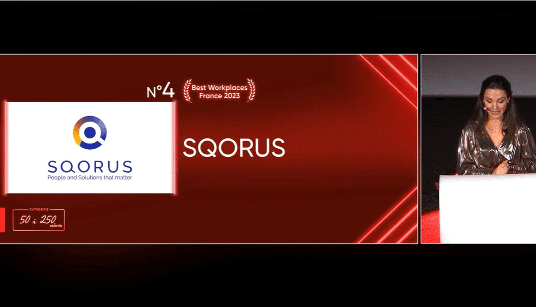SQORUS wins 4th place in Great Place To Work 2023