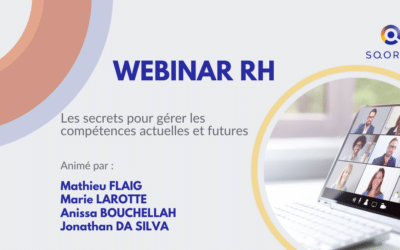 Webinar RH : les secrets pour gérer les compétences actuelles et futures