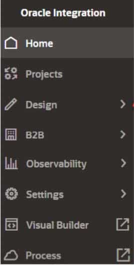 OIC Gen3 navigation panel