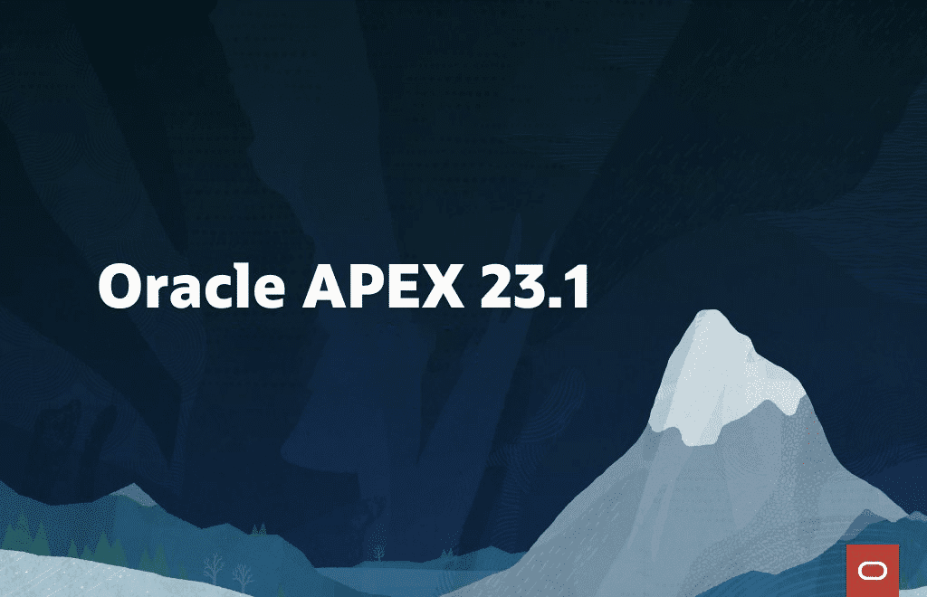 Oracle APEX 23.1