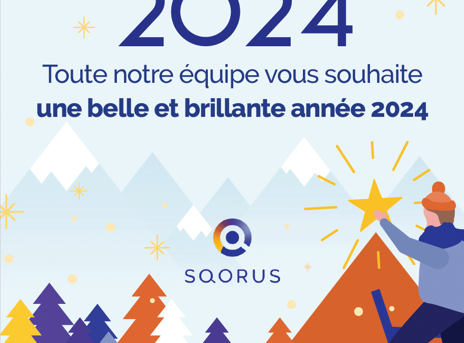 SQORUS vous souhaite une année 2024 étincelante !