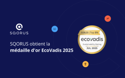 SQORUS wins EcoVadis gold medal: CSR commitment recognized at the highest level