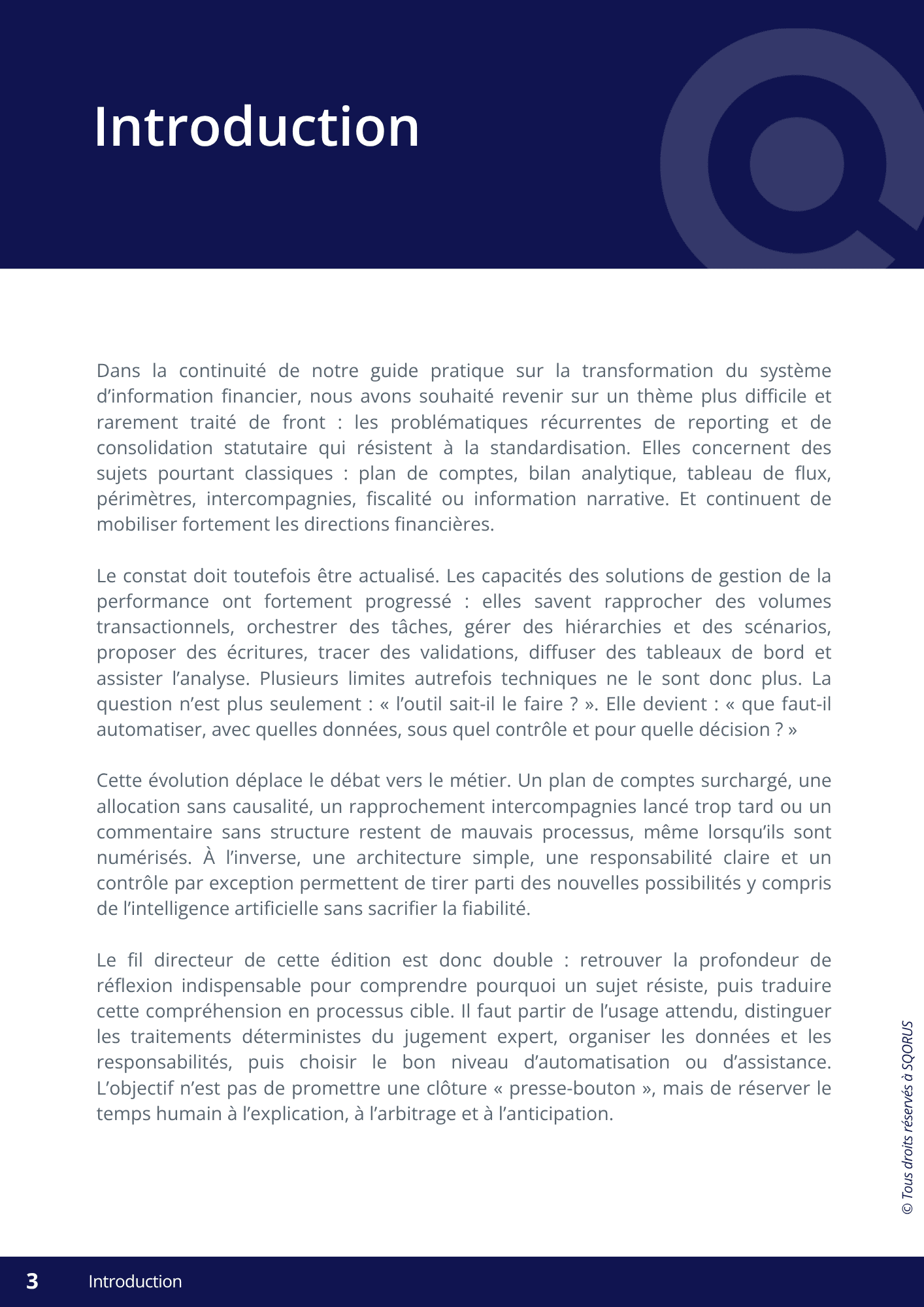 Comment répondre aux grands enjeux de reporting consolidation difficilement traités par les outils EPM - Extrait 3